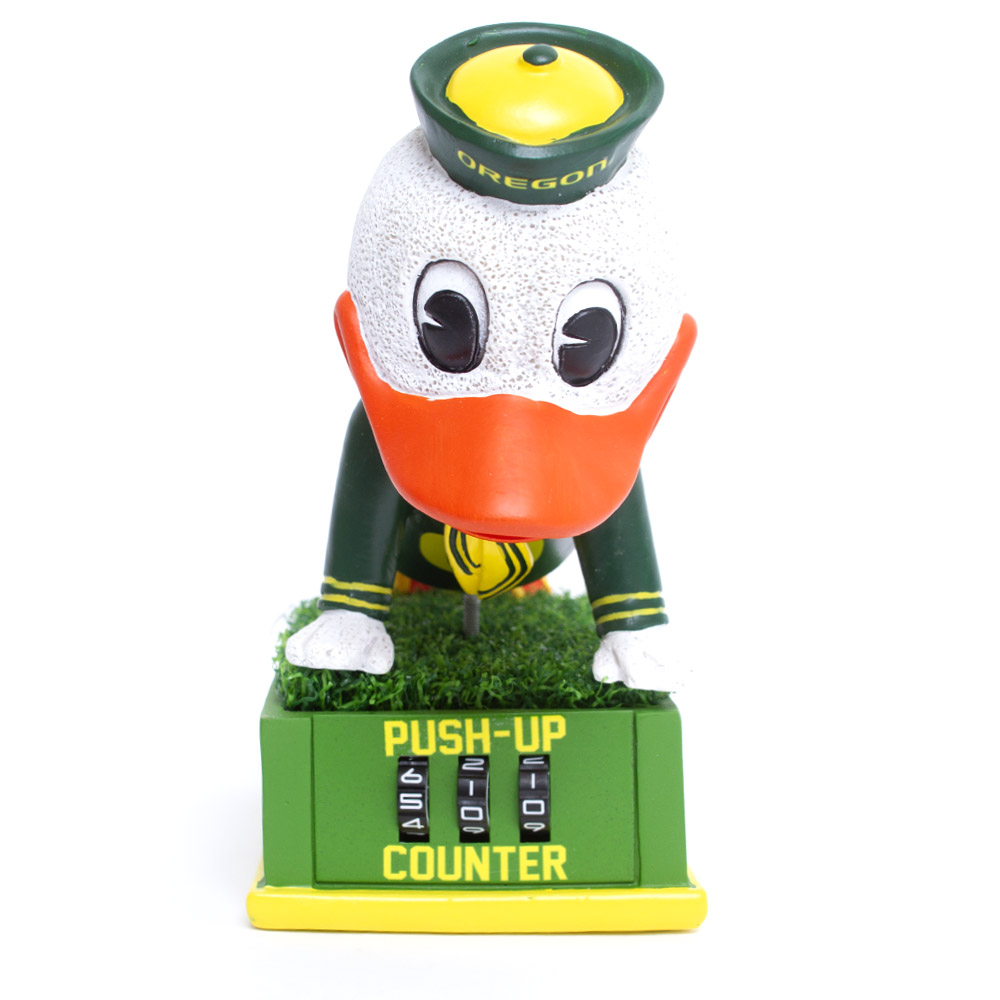Ducks Spirit, Collectibles, Gifts, 8", Football, Mascot Push-ups, Bobble Head, 777117